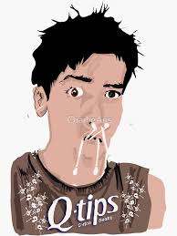 Better off Q tips Sticker