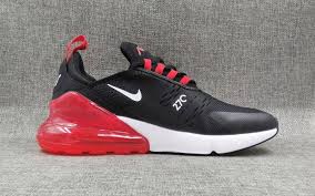 Nike Air Max 270 Flyknit Black White Red Nike Air Max Air Max 270 Air Max