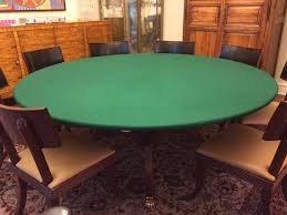 Felt Poker Table Cloth Bonnet Cover For Round Square Or Rectangle Patio Tables Bridge Or Mahjong Game Patio Table Table Cloth Poker Table