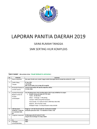 Bukit gombang batu kikir 23 km. Laporan Aktiviti Panitia Srt