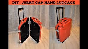 Of gas while the other compartment holds up to 2.5 quarts of bar and/or chain oil. Diy Jerry Can Hand Luggage Youtube