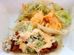 Fish taco at ricky's fish taco. Pin On The Food Hunters Az Best Fish Taco