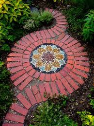 Pin By Fernando On Jardin Mosaic Garden Vintage Garden Decor Garden Walkway