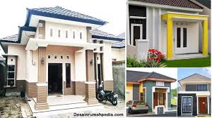 Model teras rumah minimalis dan sederhana. 6 Model Fasad Rumah Type 36 Walaupun Kecil Tapi Seperti Orang Kaya Desainrumahpedia Com Inspirasi Desain Rumah Minimalis Modern