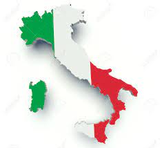Map of italy in italian flag colors. Map Of Italy With Flag Colors 3d Render Illustration Stock Photo Picture And Royalty Free Image Image 34292768