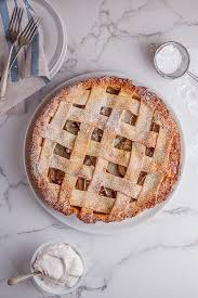 Classic Apple Pie With Cinnamon Cream Recipe Classic Apple Pie Sweet Tarts Sweet Pie