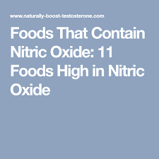 Foods That Contain Nitric Oxide A List Of The 11 Best Foods