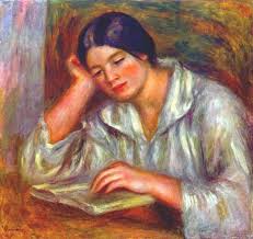 Woman In White By Pierre Auguste Renoir Reproductions Most Famous Paintings Com His passion for painting started in childhood. woman in white by pierre auguste renoir