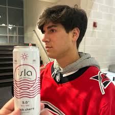 Isla Black Cherry Hard Seltzer