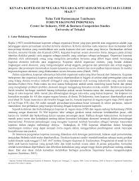 Pengeluaran negara di masa rasulullah saw. Prospek Perkembangan Koperasi Di Indonesia Ke Depan