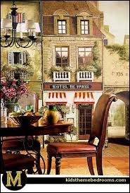 French Cafe Bistro Kitchen Or Paris Themed Bedrooms French Cafe Decor Bistro Decor Paris Themed Bedroom