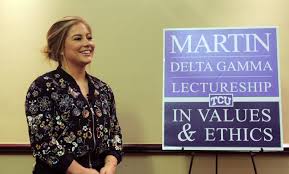 History of the Delta Gamma Foundation Lectureships in Values and Ethics
