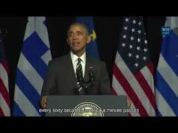 We did not find results for: Obama Says Every 60 Seconds In Africa A Minute Passes Youtube
