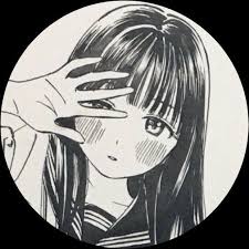 Black And White Anime Profile Picture Meme 