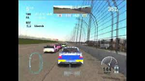› nascar games for wii. Nascar The Game Inside Line On The Wii At Chicagoland Youtube