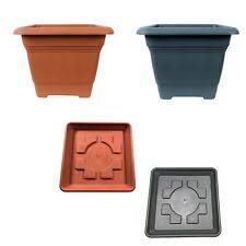 Pflanztopf geli anthrazit viereck : Geli Nora Untersetzer In Versch Grossen Erhaltlich Anthrazit Oder Terracotta Ebay