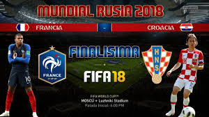 Protagonistas de la final del mundial entre croacia y francia. Mundial Rusia 2018 Final Francia Vs Croacia Fifa 18 Youtube