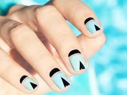 But can you make it on your own? 35 Geometric Nail Ideas For A Trendy Look Naildesigncode