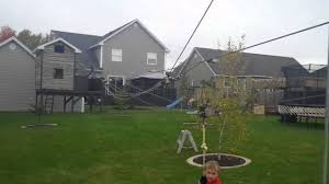 Backyard Zip Line Youtube