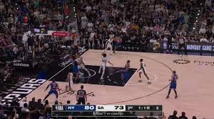 Com 32 pontos de Wembanyama, Spurs vencem jogo 3 das finais da NBA contra os Knicks