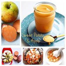 Kids Food Universe Apple Baby Food Sweet Potato And Apple Sweet Potato Baby Food