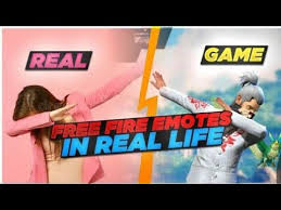 The reason for garena free fire's increasing popularity is it's compatibility with low end devices just as. Free Fire Emotes In Real Life Free Fire Dance In Real Life Free Fire Emote Vs Real Life Youtube