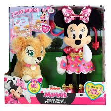 Minnie's food pantry was named community partner of the year by the city of plano! Multicolor Minnie Mouse Disney Junior Minnie Walk Play Puppy Toys Games Stuffed Animals Plush Ourvagabondstories Com