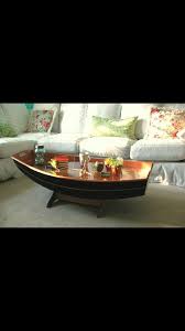 Boat Coffee Table Cute For A Nautical Themed Home Casas De Troncos Muebles Coleccion De Muebles