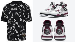 Jordan brand and french professional football club paris saint germain expanded their collaboration into 2020 with the jordan 4 psg. Air Jordan 4 Psg Outfits Sneakerfits Com