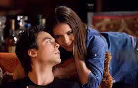 Actors nina dobrev and ian somerhalder, winners of the favorite on screen chemistry award for the vampire diaries, speak onstage at the 40th annual. Wallpaper Look Feelings Lovers The Vampire Diaries Nina Dobrev Nina Dobrev Ian Somerhalder Elena Gilbert Ian Somerhalder Vampire Diaries Images For Desktop Section Filmy Download