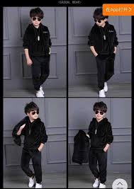 Shop today with free delivery & returns (ts&cs apply)! 1 N 4 9 Years 3 Piece Clothes Set High Quality Korean Style Suitable For Both Boys And Girls In Black Nr Online Shop