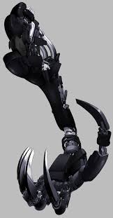 Giant Robotic Hand Design With Claws Hand Prosthetic Bionic Hand Design Mech Hand Exoskeleton Mechanic Weapon Concept Art Robot Concept Art Robots Concept