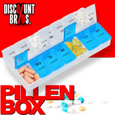 Well you're in luck, because here they. Tablettenbox Pillenbox Pillendose Wochenbox 7 Tage 2 Facher Medikamentenorganizer Fur Eine Woche Discountbros Gunstiger Geht Nicht