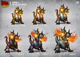 Backyard monsters was the original strategy game in a genre made extremely popular by clash of backyard monsters unleashed basics. Bymu Drull Evolutions By Dna 1 On Deviantart