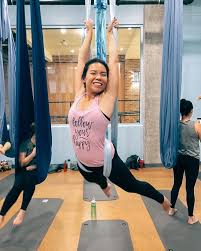 Class descriptions only at soul sweat hot yoga soul sweat sequence (sss) 75 soul sweat sequence (sss) is designed for all levels, pulling inspiration from bikram and ashtanga flow. Bishop Arts New Aerial Yoga Studio Makes Flying A Breeze