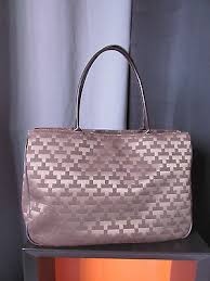 Votre cabas porté épaule pm ajouté à votre panier. Sac Cabas Le Tanneur Toile Tissee Monogrammee Bronze Marron Ebay