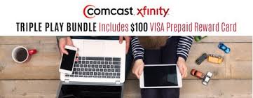 Comcast Xfinity Triple Play Bundle Get Your 100 Visa