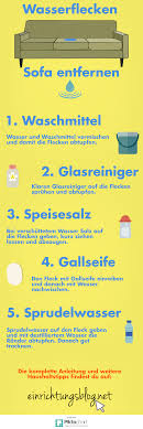 Wasserflecken Sofa Polster Polstermobel Entfernen Beseitigen Tipps Pflege Reinigung Stoff Putzen Haushaltstipp Wasserflecken Tipps Und Tricks Tipps