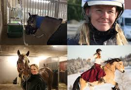 Hun rir på en hvit hest, med brudesløret blafrende i vinden, over hvite vidder, på vei til de tre kollegaene fra bitihorn fjellstue har sett filmen mange ganger. Hest No Norges Storste Hesteportal