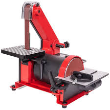 Xtremepowerus 1 In X 30 In Belt With 5 In Disc Sander Corded Bench Top Polish Grinder Table Sanding Station 46000 H The Home Depot In 2020 Belt Grinder Belt Grinder Plans Belt Sander
