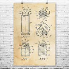 Hollow Point Bullet Poster Print Ballistics Analyst Etsy Poster Prints Hollow Point Bullets Hollow Point
