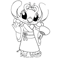 My point that first and foremost, coloring in is a fun. Kids Coloring Stitch And Angel Coloring Pages Novocom Top