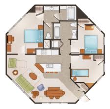 Treehouse Villas At Walt Disney World S Saratoga Springs Resort Treehouse Villas Floor Plans Tree House
