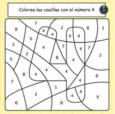 Colorear Por Numeros Pdf