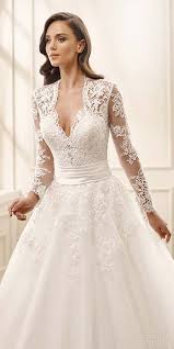 2016 Trendi Uzun Kollu Gelinlikler Gelinlik Dantel Gelinlik Gelinler