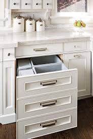 You'll have a full trash and recycling cabinet all in one. Side By Side Pull Out Garbage Bins Design Ideas