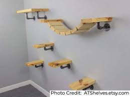 Cat steps for wall diy. 17 Best Cat Shelves And Wall Perches That Are Purrfect