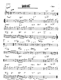 Practice Jazz Jazz Real Book I Page 452 Wave Antonio