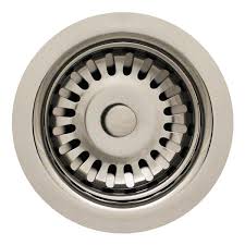 If your kitchen sink drain is corroded and leaking, installing a new basket strainer is an easy way to solve the problem. Whitehaus Collection Kitchen Sink Strainer 3 1 2 In Stainless Steel Rnw35l C Rona