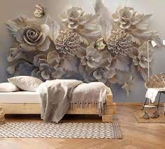 3d Floral Embossed Rose Bouquets Self Adhesive Removable Wallpaper Traditional Wallpaper Material Peel And Stick Wall Mural Wallpaper Wall Wallpaper Wall Murals Traditional Wallpaper